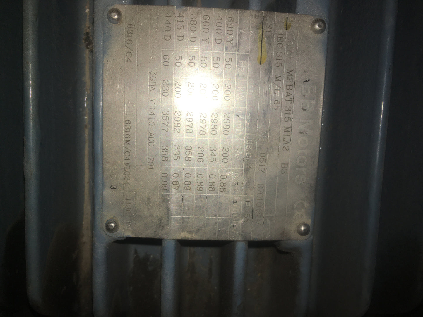Motore elettrico Abb